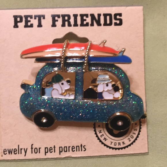 pet friends Jewelry - Dog brooch/ pin